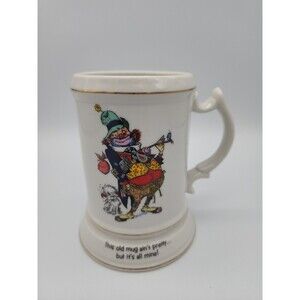 Happy Hoboes Stein Vintage Humor "This old mug ain't pretty...but it's mine!"